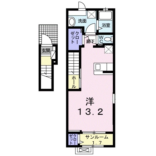 クラール 間取り図