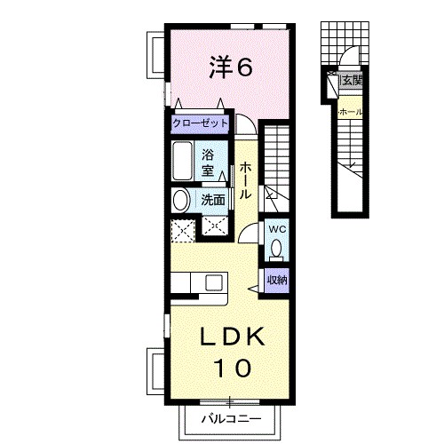 ヴローテＢ 間取り図