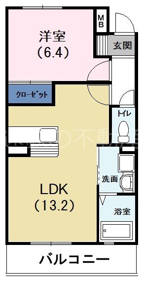 グリーンヒル 間取り図