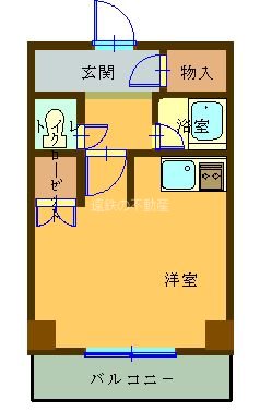 コナビック紺屋町 間取り図