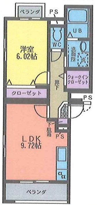 アルメール 間取り図