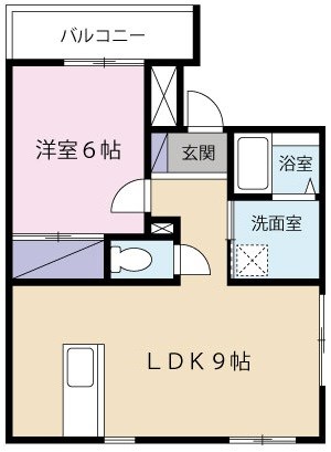 ミストラル 間取り図