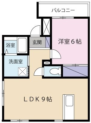 ミストラル 間取り図