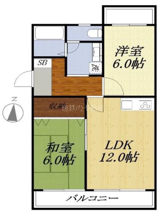 ベストA  305号室 間取り