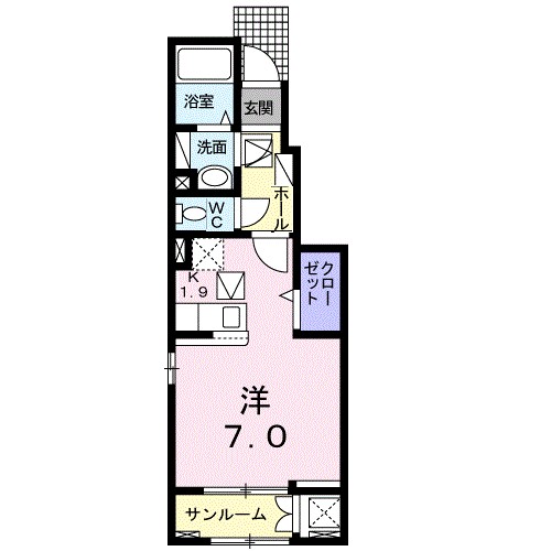 フローラコート 間取り図