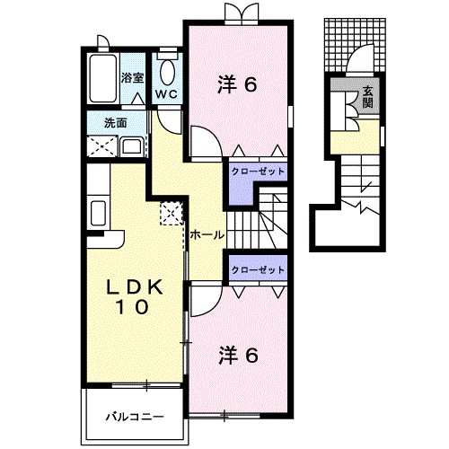 クレメント 間取り図