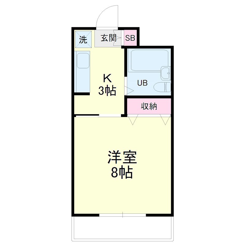 サンホワイト 間取り図