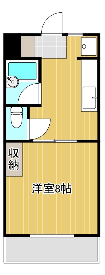 マンションJoy 間取り図