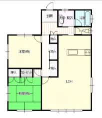 上島6丁目20-10一戸建 間取り図