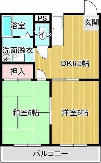 高橋コーポ 間取り図