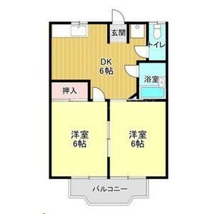 メゾン青葉台Ⅲ 間取り図