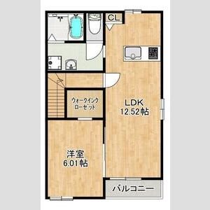 AFC RESIDENCE 見付A 間取り