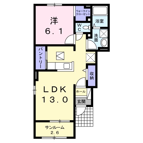 Ｌａ・Ｆａｍｉｌｌｅ　Ⅱ 間取り図