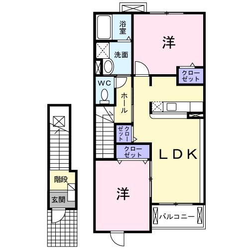 Ｍａｒｕｓａ２１　Ｃ 間取り図