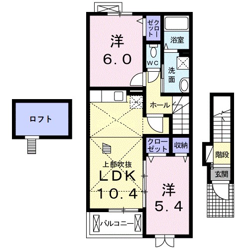 グレイス・ヒロ 間取り図