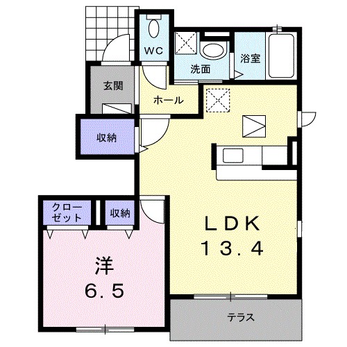 ハピネスハウス　Ｙ 間取り図