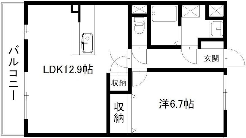 マイネ早出 間取り図