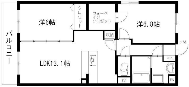 アークプラネット 間取り図