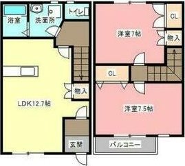 ノールドミールⅠ 間取り図