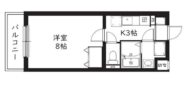 ハーヴェストⅠ 間取り図