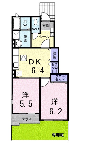 プラシード 間取り図