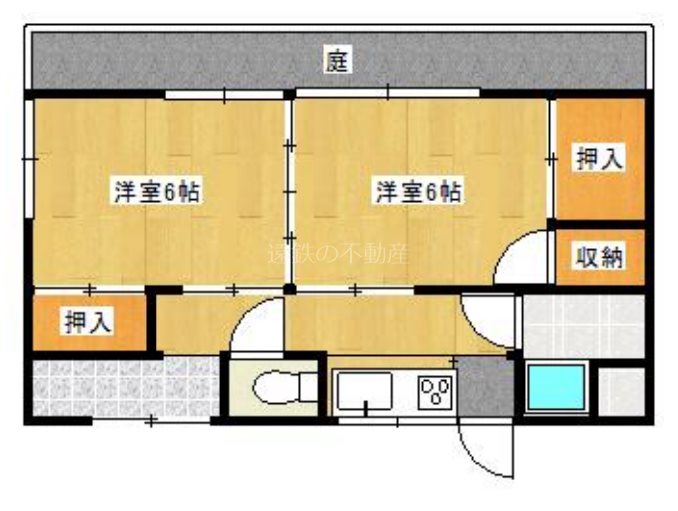 小池様貸家 間取り図