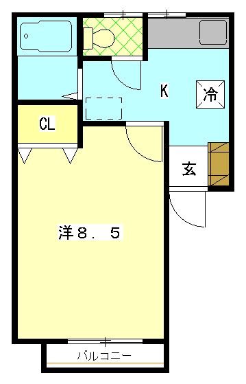 ファイブミニッツ 間取り図