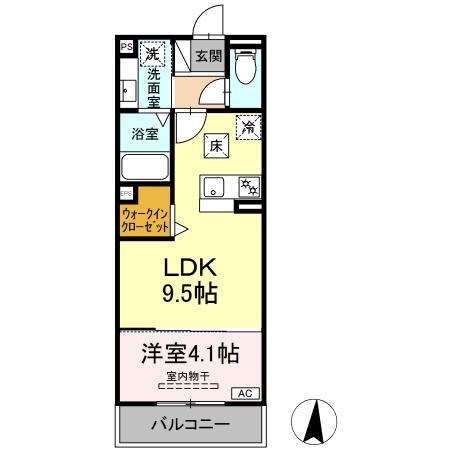 グランツタウン 間取り図