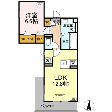 グランツタウン 間取り図