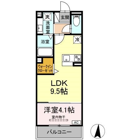 グランツタウン 間取り図