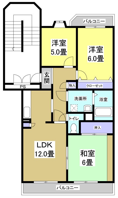 メゾン・プレメール 間取り図