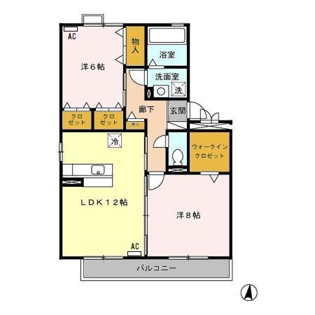 コスモス 間取り図