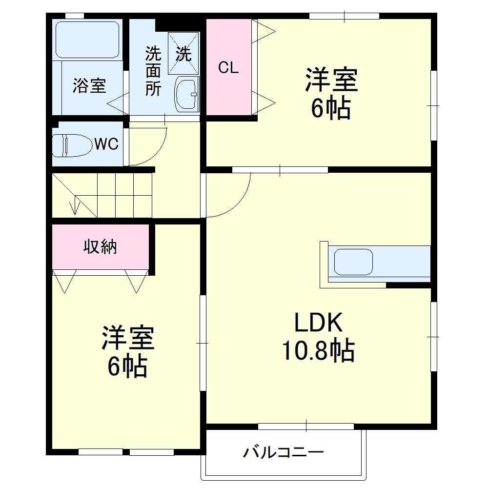 モンシャトー幸  間取り図