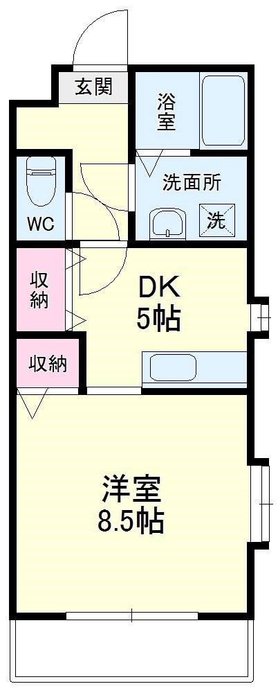 オリーブ住吉 間取り図