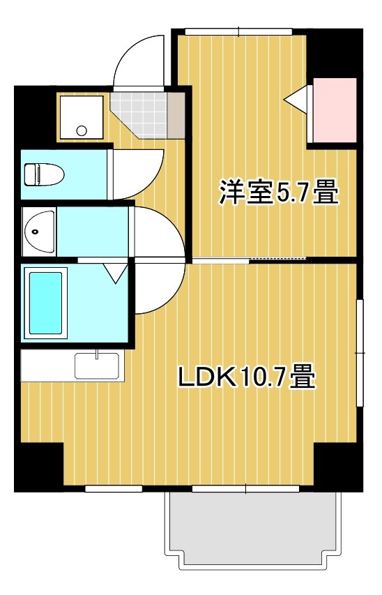 ザ・レジデンス元魚 間取り図