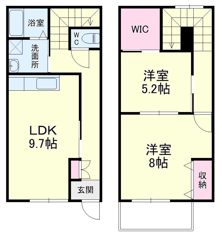 リベラルハイム美薗 間取り図