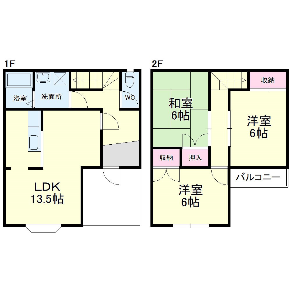 プリンスコート神田 間取り図