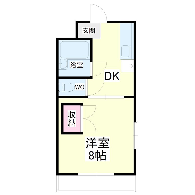 プランタンⅢ 間取り図