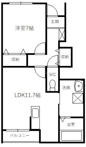 ビーブリッジ 間取り図