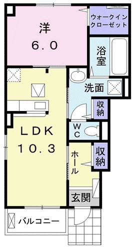 パイン　スマイル 間取り図