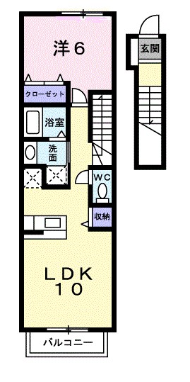 グリーン　アイズ 間取り図