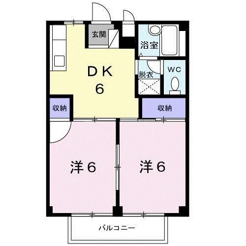 メゾン神谷 間取り図