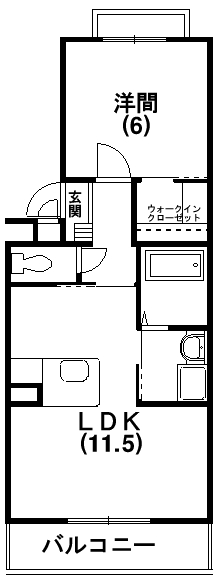 ライラックガーデン 間取り図