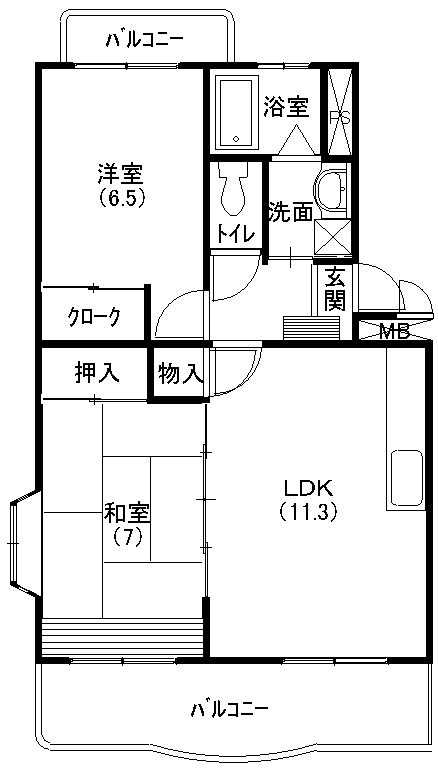 サンシャイン 間取り図