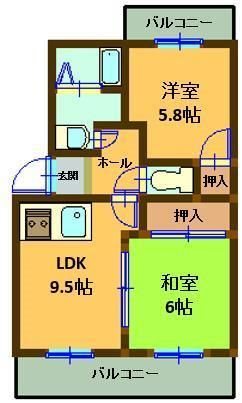 ヴィラツインリーフ 間取り図