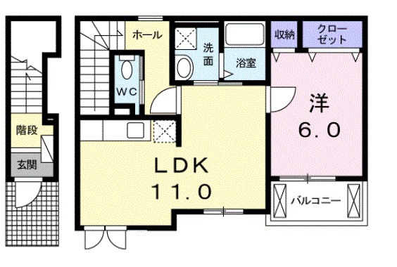 カーサ　ディオス 間取り図