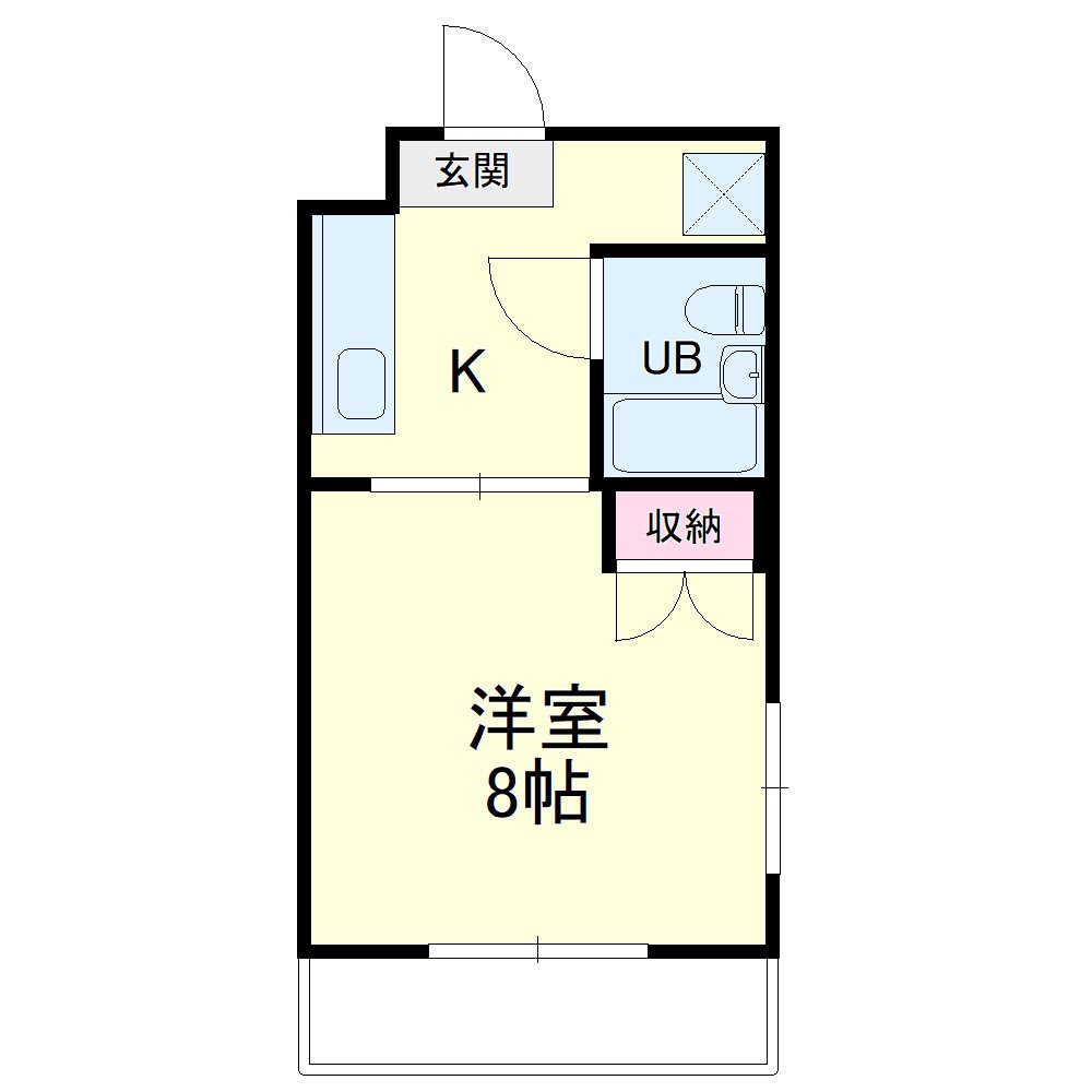 メゾン椿 間取り図