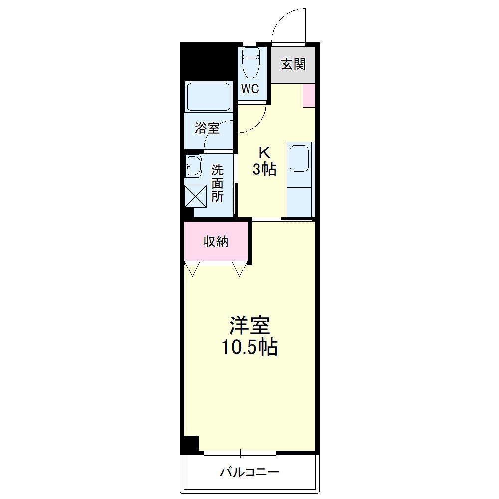 フォーレ三和Ⅲ 間取り図