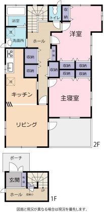 半田山1丁目貸家 間取り図