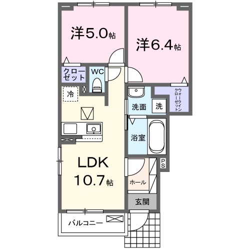 ティグミ 間取り図